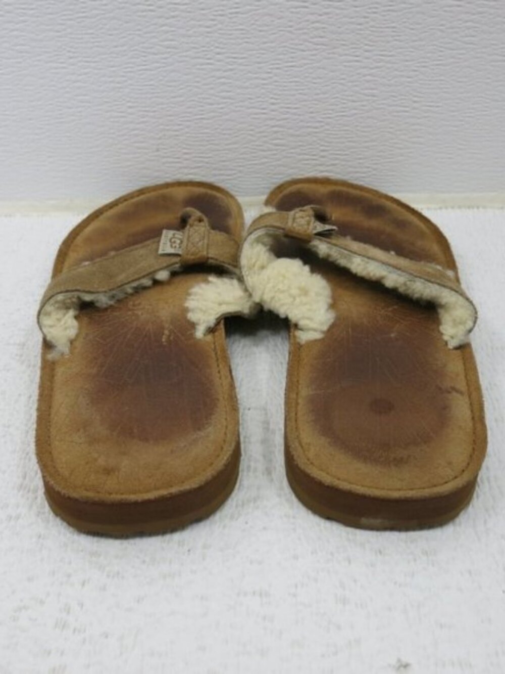 UGG Sandals Australia Sheerling Inner Lining Slide Casual Comfort Footwear Sz 7 - Picture 3 of 6